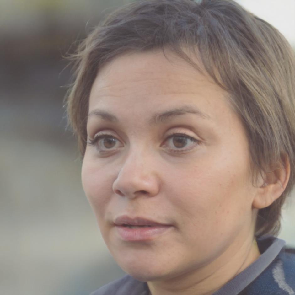 Portrait de Lucienne participante au programme